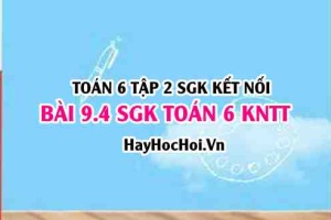 Bài 9.4 SGK Toán 6 tập 2 Kết nối tri thức